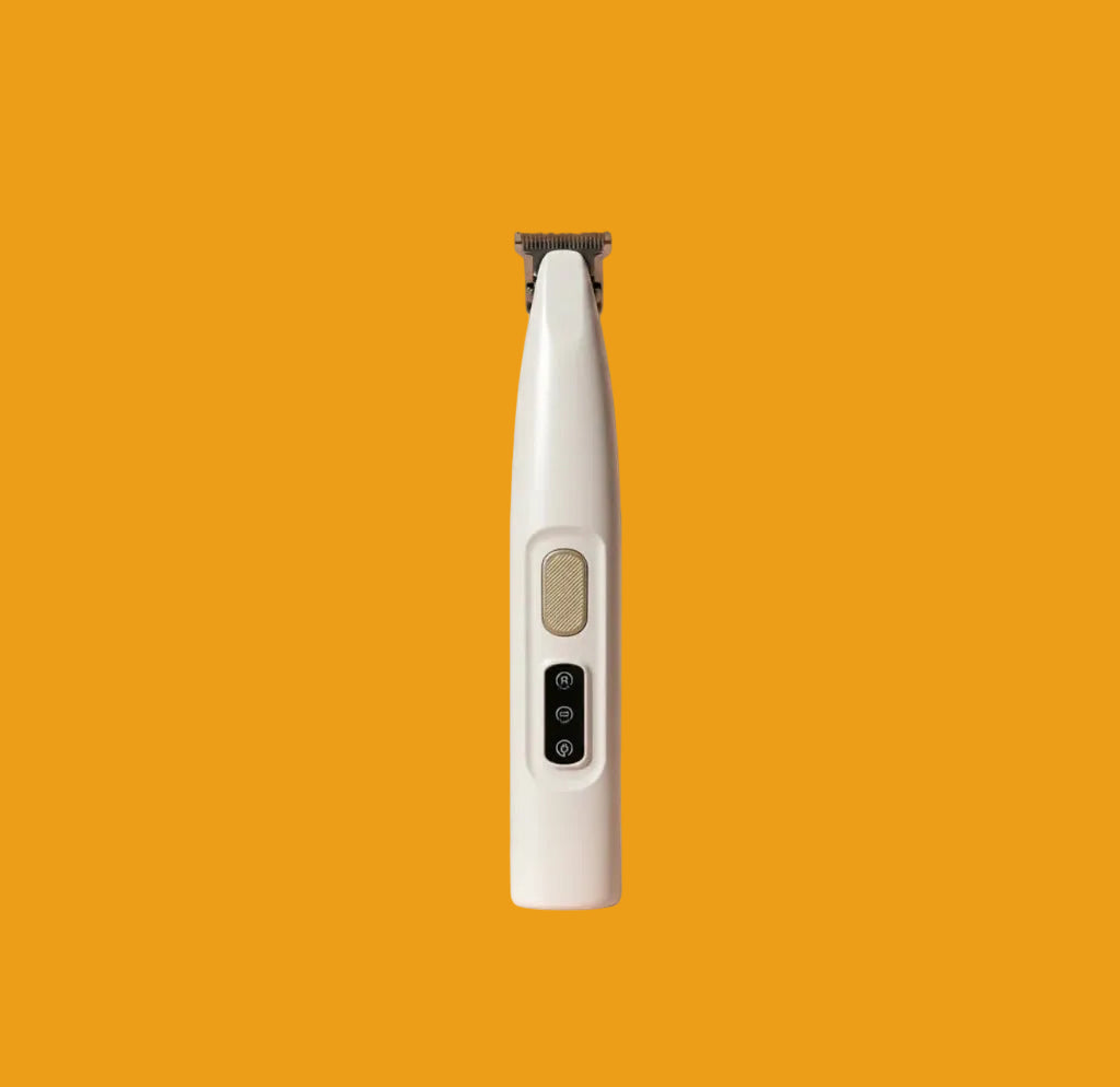 Rechargeable Pet Hair Trimmer Kit, Cordless Low-Noise Dog & Cat Grooming Clippers with LED Light, Waterproof Pet Paw Trimmer for Safe Precision Grooming & Home Pet Care