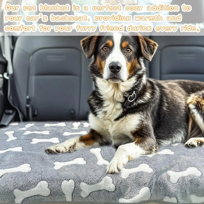 Dog Blankets for Medium Large Dogs Washable, 3 Pack Pet Blanket Washable 41" X 31", Fuzzy Soft Puppy Blanket Throw Cover for Kennel Crate Bed, Blanket for Dogs, Pet Blankets for Dogs Winter